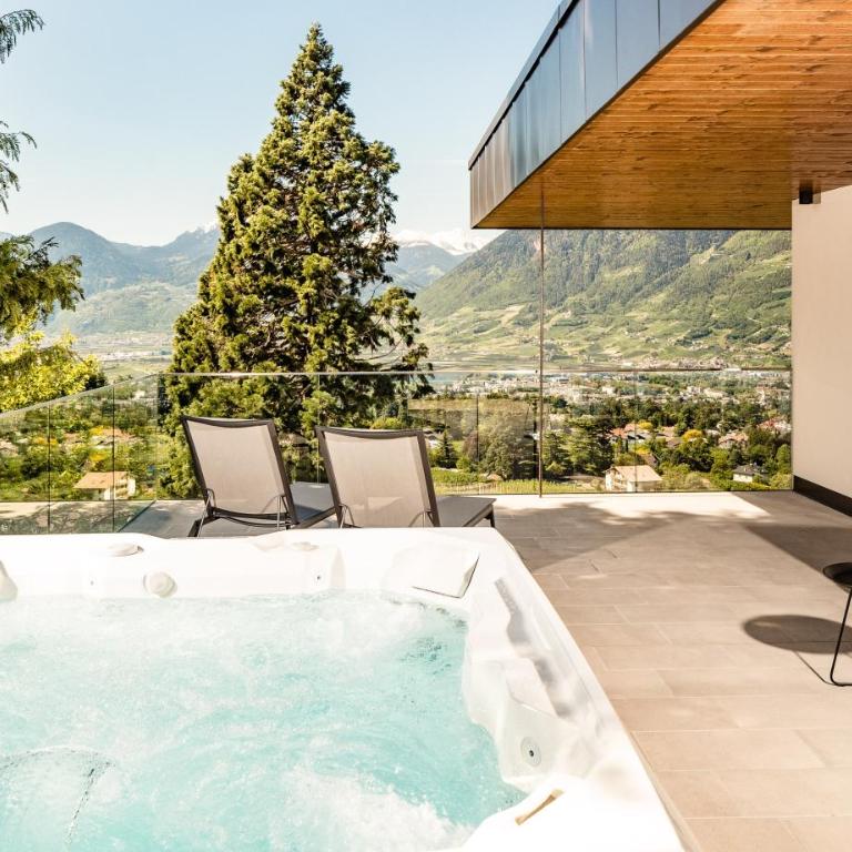 Schenna Chalet - Chalet Penthouse - Appartamento Premium con 3 Camere da Letto e Balcone - 4