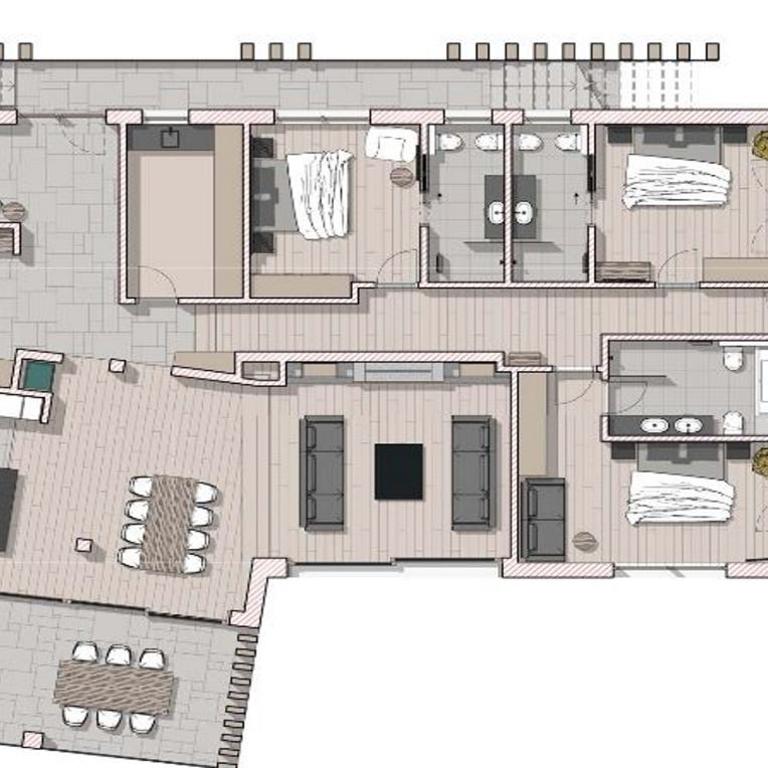 Schenna Chalet - Chalet Penthouse - Appartamento Premium con 3 Camere da Letto e Balcone - 19