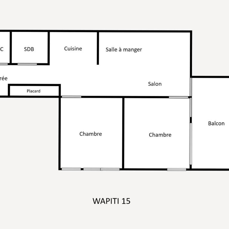 3*, chaleureux, 6 pers., proche pistes & commerces, Wifi - FR-1-304-77 - Apartment (6 Erwachsene) - 6