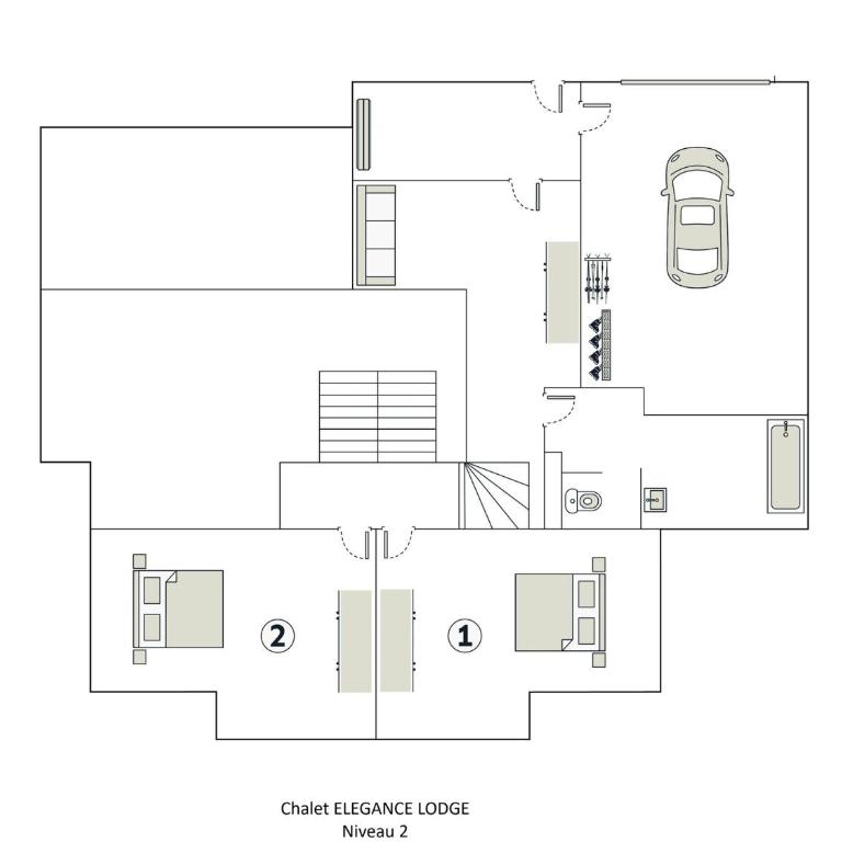 Chalet 4★, 12 pers, spa, vue panoramique, proche navette - FR-1-304-302 - Chalet - 25
