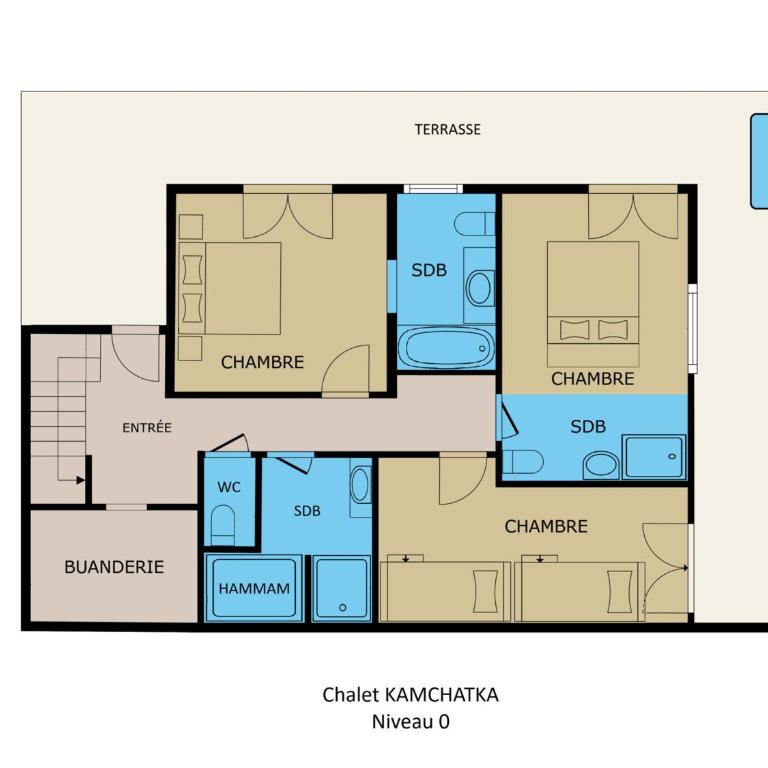Chalet 5★, 10 pers, spa extérieur & sauna, à 230m des pistes - FR-1-304-282 - Chalet - 24