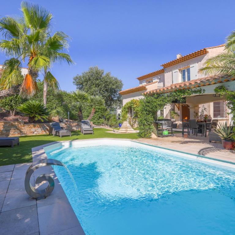 Maison avec piscine Soleil d'Azur - Villa - Vue sur Jardin - 2
