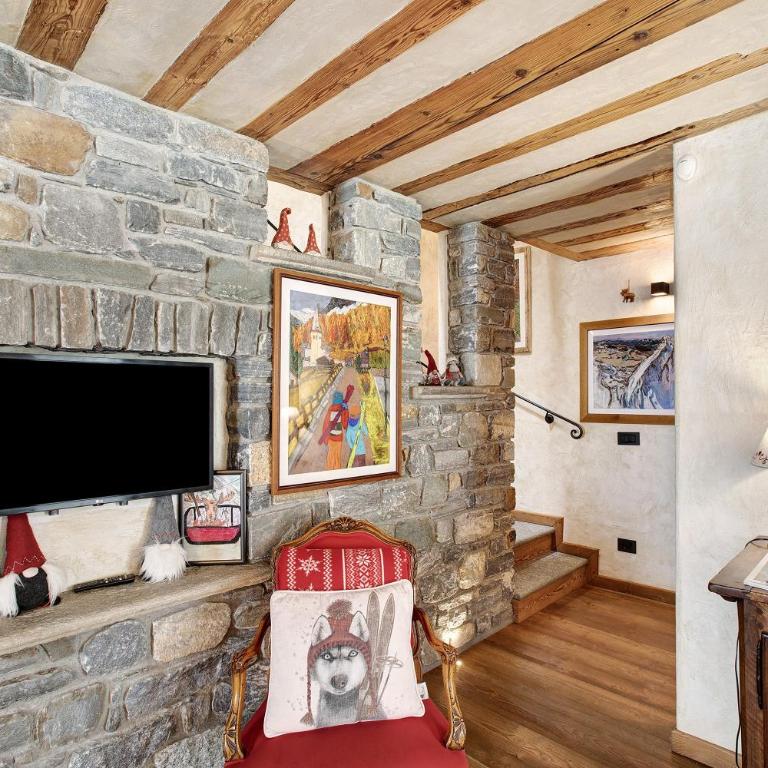Il Cuore della Valdigne - Apartamento Deluxe de 2 dormitorios con vistas al jardín - 29