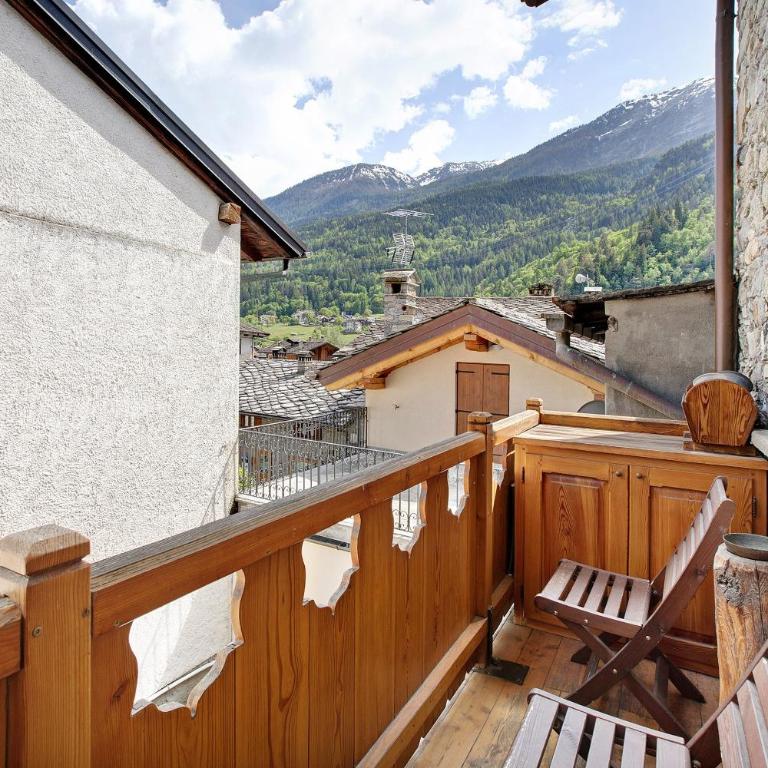Il Cuore della Valdigne - Apartamento Deluxe de 2 dormitorios con vistas al jardín - 14