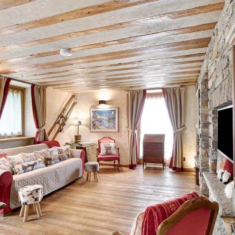 Il Cuore della Valdigne - Apartamento Deluxe de 2 dormitorios con vistas al jardín - 2