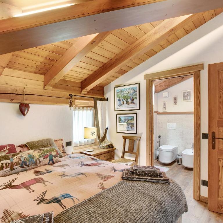 Il Cuore della Valdigne - Apartamento Deluxe de 2 dormitorios con vistas al jardín - 17