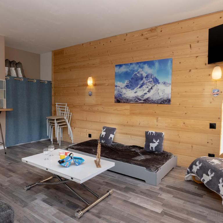 Appartement L'Alt-Aillon - Studio - Vue sur Montagne - 4