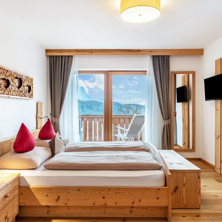 Hatzes App Schlern - Appartamento Superior con 1 Camera da Letto e Balcone - 14