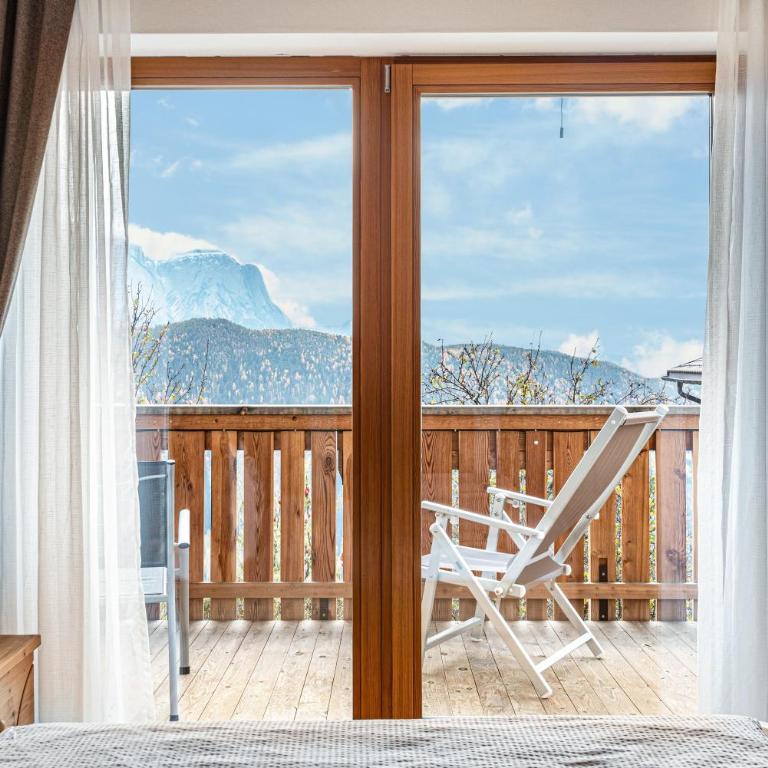 Hatzes App Schlern - Appartamento Superior con 1 Camera da Letto e Balcone - 15