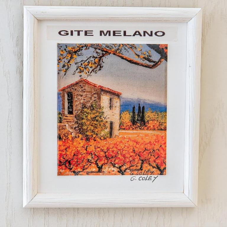 Gîte Mélano - La Grange du Logis - Appartement 1 Chambre avec Jardin - 35