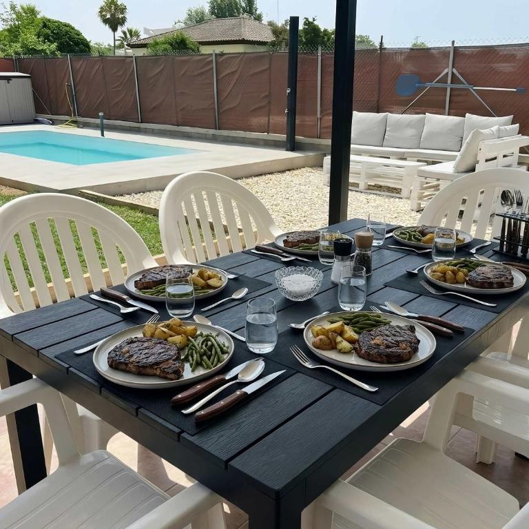 Casa con Piscina privada Jardin y Barbacoa lugar tranquilo - Casa - 4