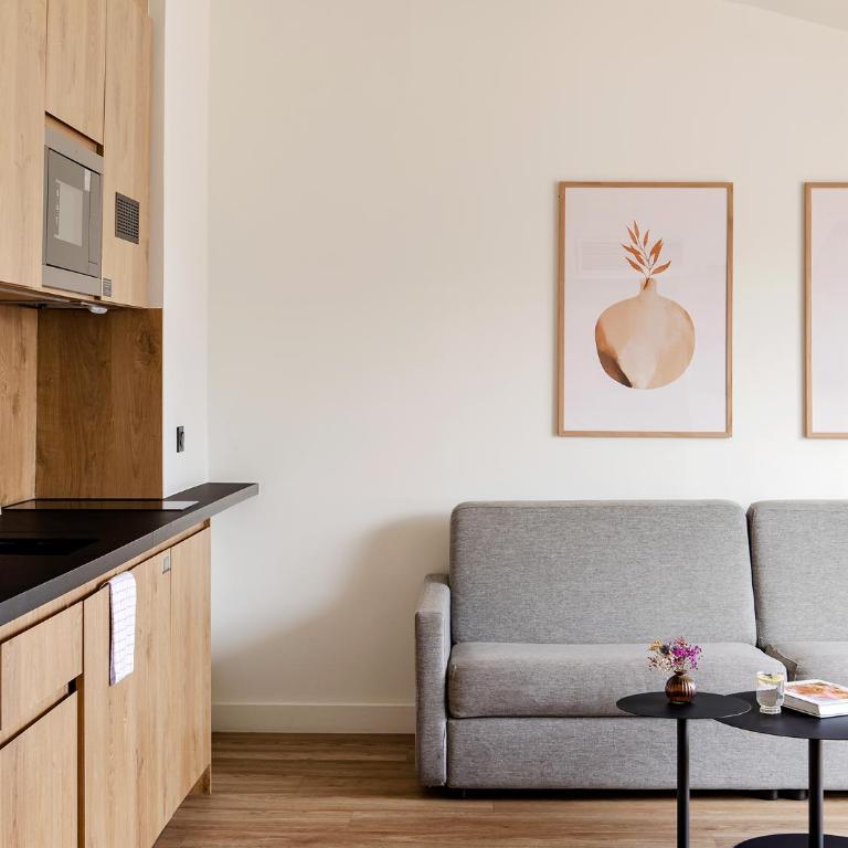Residence Inn by Marriott Paris Didot Montparnasse - Suite 1 Chambre Lit King-Size avec Canapé-Lit - 5