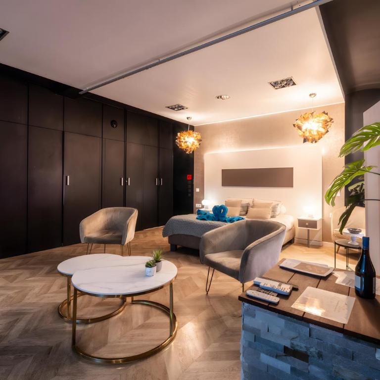 Suite toute équipée Jacuzzi privé - Appartement avec Douche - 1