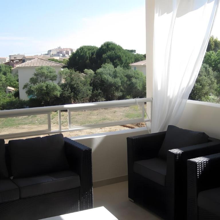 Appartamento T3 Calvi - Deluxe-Apartment mit 2 Schlafzimmern und Gartenblick - 10