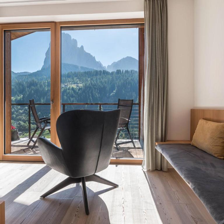 Vista Dolomites Apartment Liberty - Appartamento Superior con 1 Camera da Letto e Balcone - 8