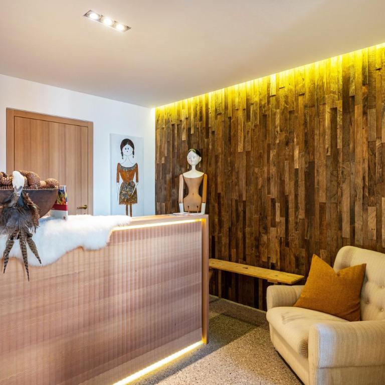 Vista Dolomites Apartment Liberty - Appartamento Superior con 1 Camera da Letto e Balcone - 21