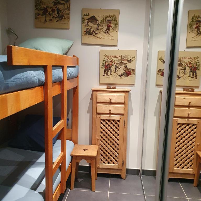 Small Cozy Nest In Morillon - Appartement 1 Chambre Supérieur avec Balcon - 6