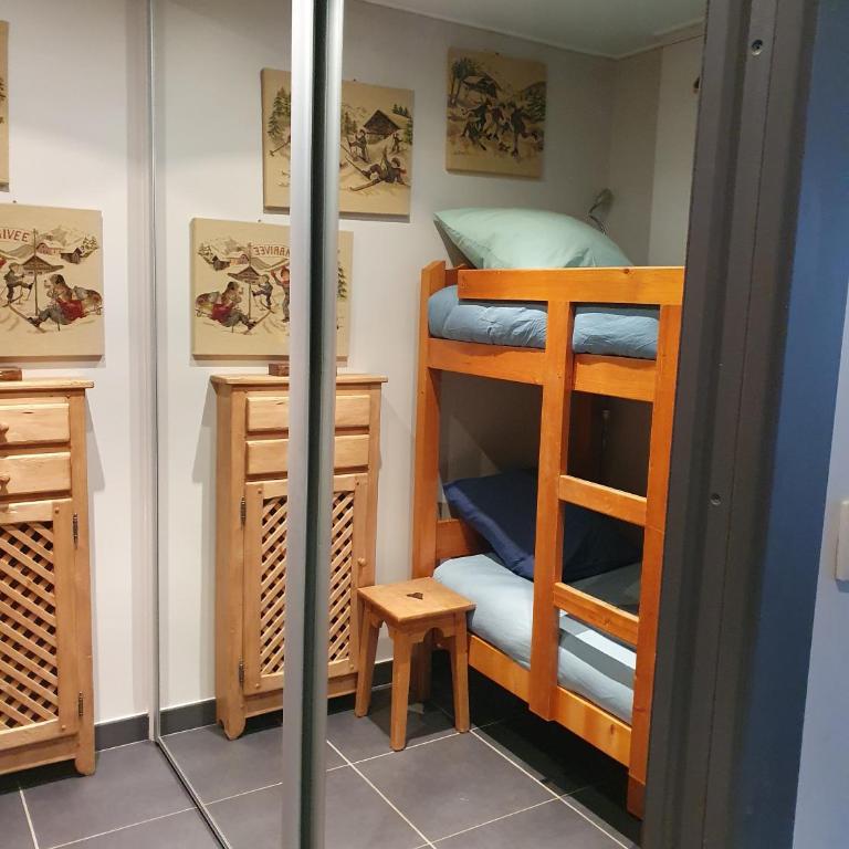 Small Cozy Nest In Morillon - Appartement 1 Chambre Supérieur avec Balcon - 8