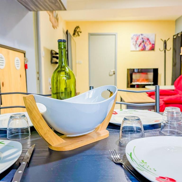 Appart 4 places Vieux Agde - Appartement 2 Chambres - 12