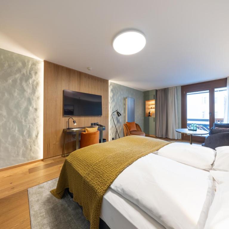 Hotel Rosatsch Residence - Habitación Doble con balcón o terraza - 4