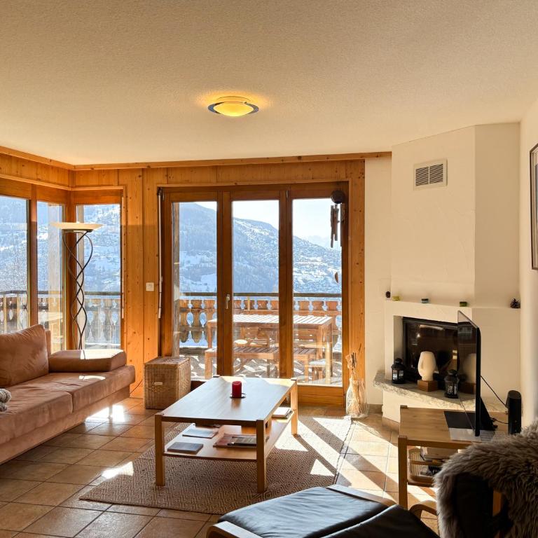 Appartement d'une chambre avec vue imprenable - Veysonnaz - Appartamento con 1 Camera da Letto - 2