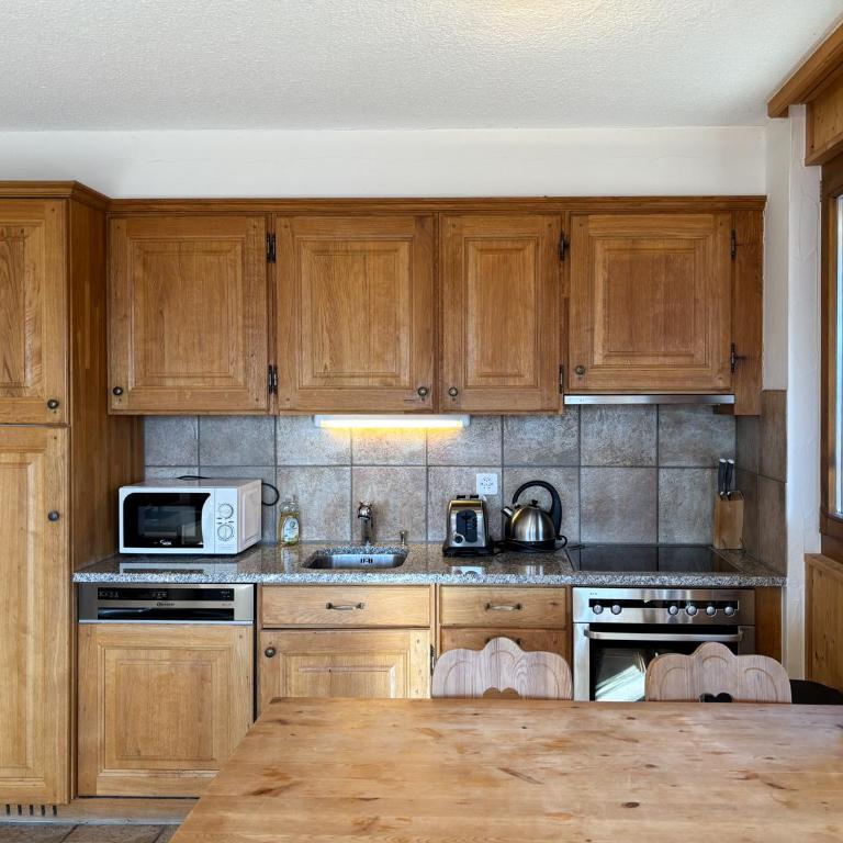 Appartement d'une chambre avec vue imprenable - Veysonnaz - Appartamento con 1 Camera da Letto - 3