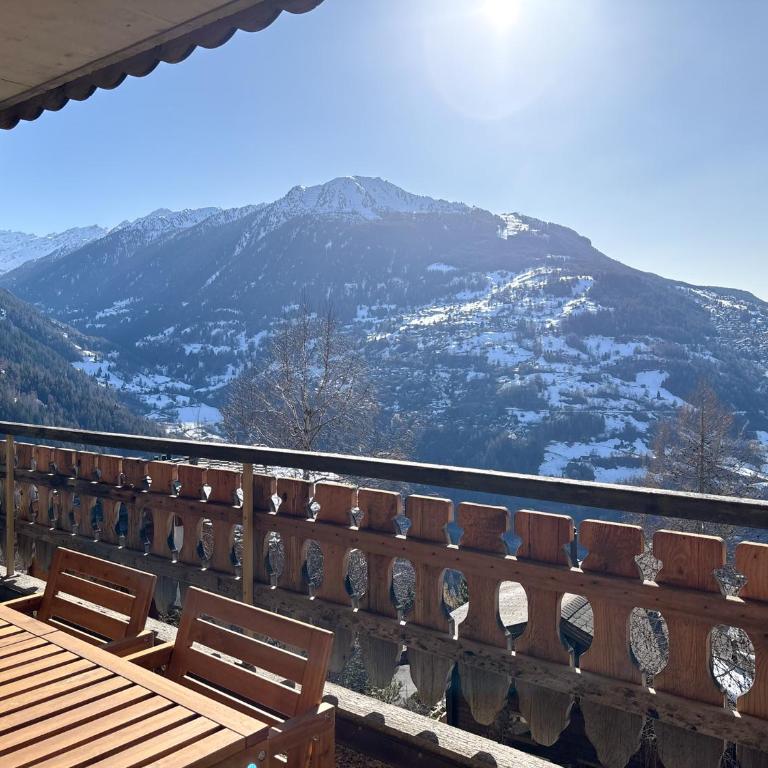 Appartement d'une chambre avec vue imprenable - Veysonnaz - Appartamento con 1 Camera da Letto - 13