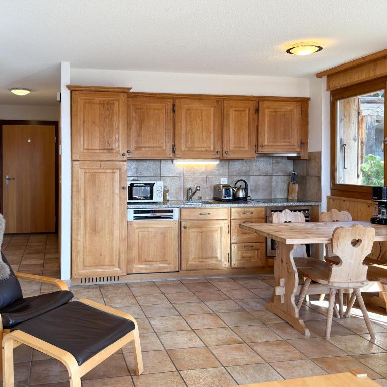 Appartement d'une chambre avec vue imprenable - Veysonnaz - Appartamento con 1 Camera da Letto - 5
