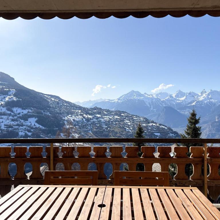 Appartement d'une chambre avec vue imprenable - Veysonnaz - Appartamento con 1 Camera da Letto - 12