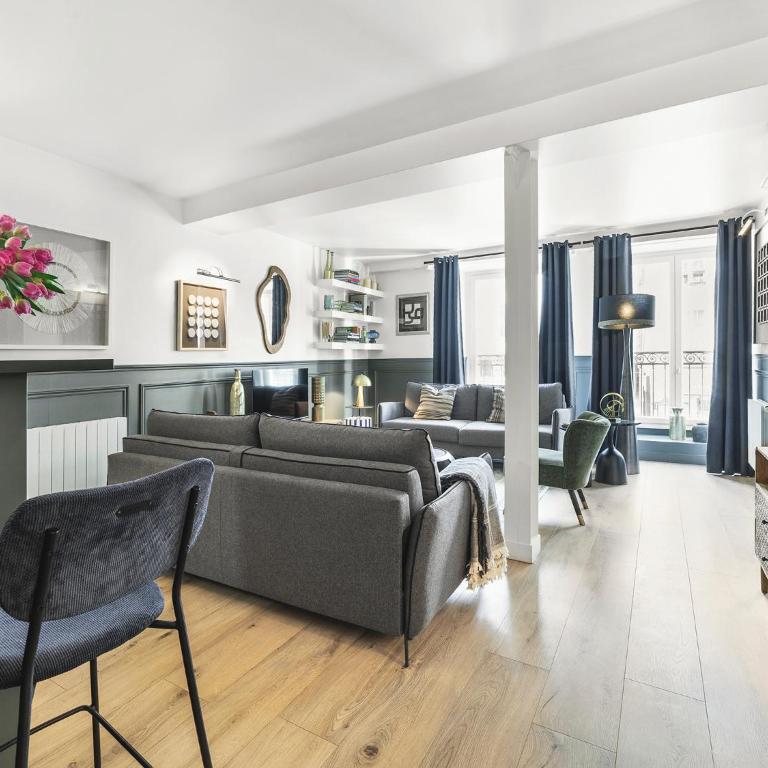 LivinParis - Luxury AC 4 Bedrooms Le Marais I - Appartement 4 Chambres - 6