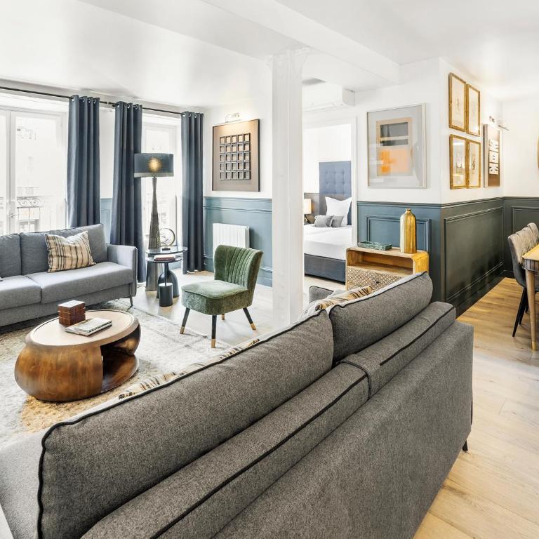 LivinParis - Luxury AC 4 Bedrooms Le Marais I - Appartement 4 Chambres - 4
