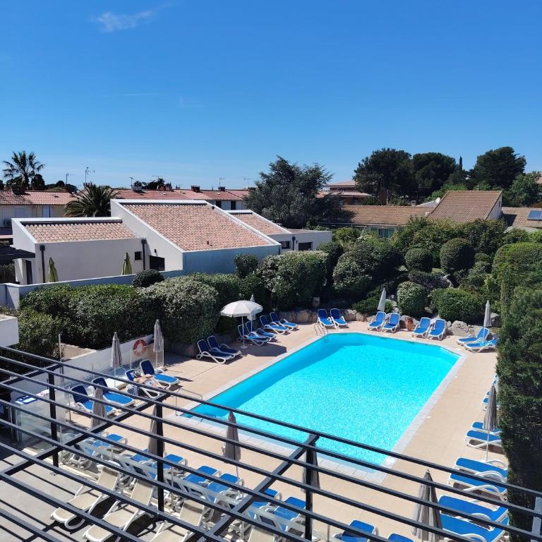 Appartement avec piscine Résidence AQUALIA - One-Bedroom Apartment - 16