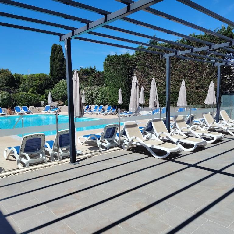 Appartement avec piscine Résidence AQUALIA - One-Bedroom Apartment - 15