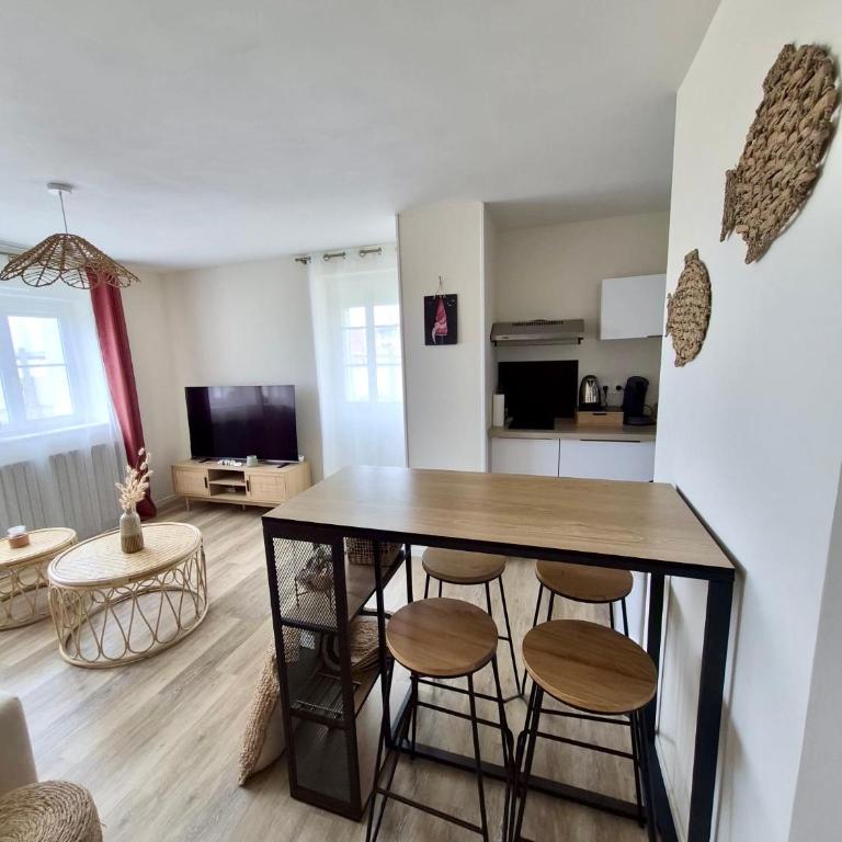 Appartement en front de mer avec parking privé et wifi - Apartment mit 1 Schlafzimmer - 3
