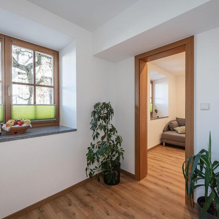 Wohnung Morgenduft Schnalserhof - Apartment mit 1 Schlafzimmer und Gartenblick - 11