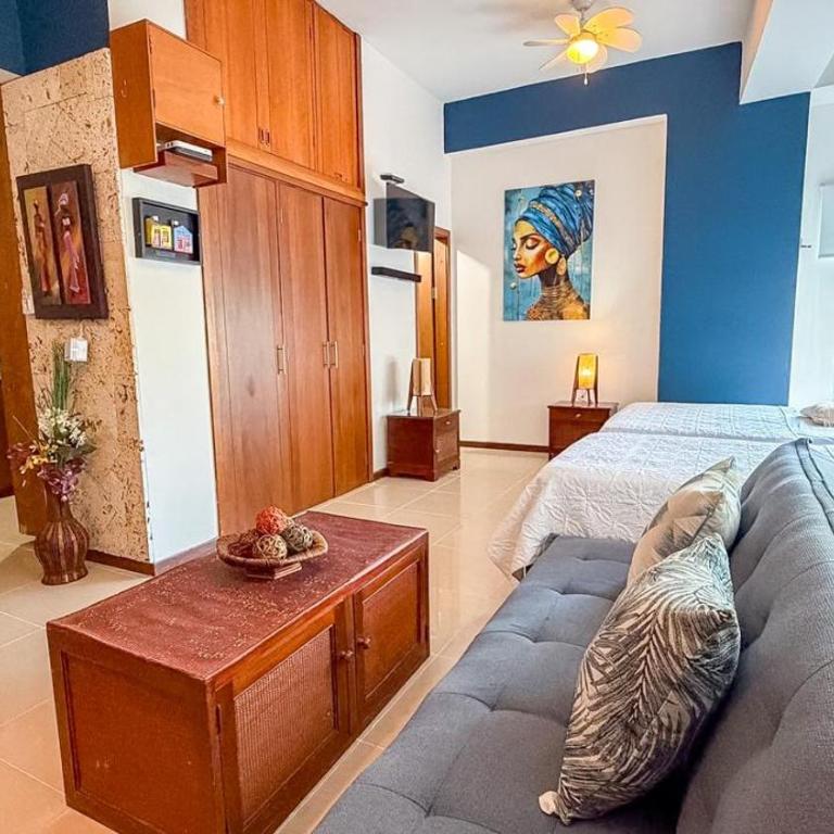 Apartaestudio acogedor - One-Bedroom Apartment - 4