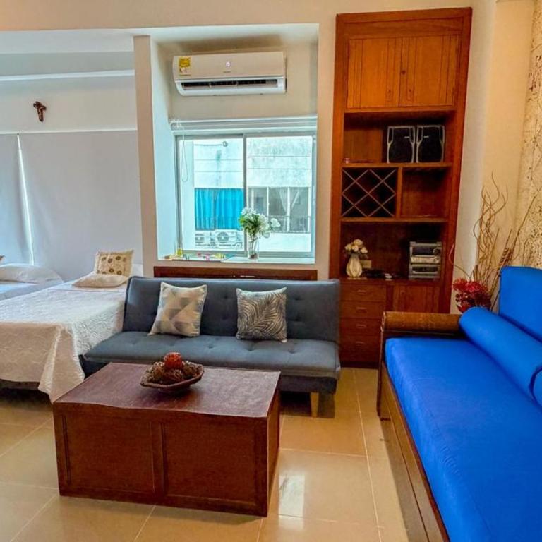 Apartaestudio acogedor - One-Bedroom Apartment - 9