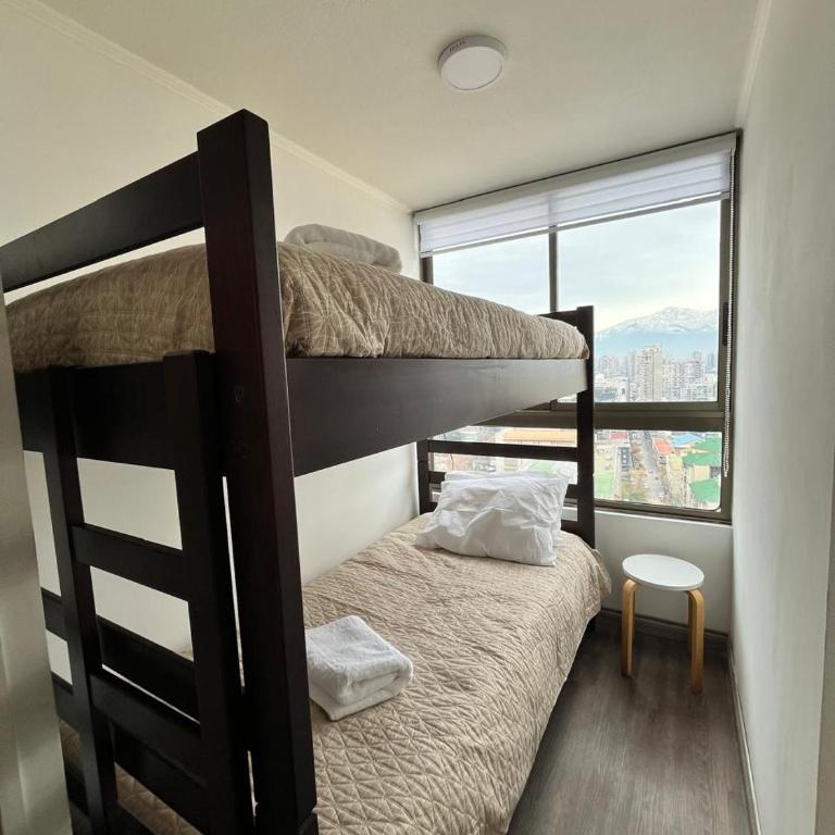 Moderno Depto, Metro, Movistar Arena, parking, downtown - Three-Bedroom Apartment - 4