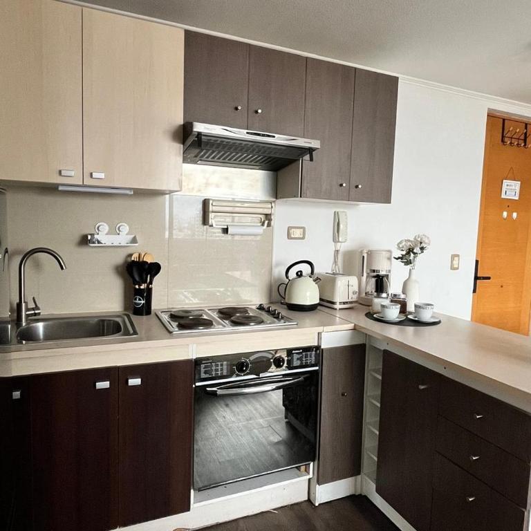 Moderno Depto, Metro, Movistar Arena, parking, downtown - Three-Bedroom Apartment - 30