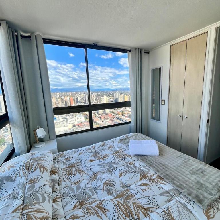Moderno Depto, Metro, Movistar Arena, parking, downtown - Three-Bedroom Apartment - 41