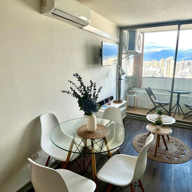 Moderno Depto, Metro, Movistar Arena, parking, downtown - Three-Bedroom Apartment - 43