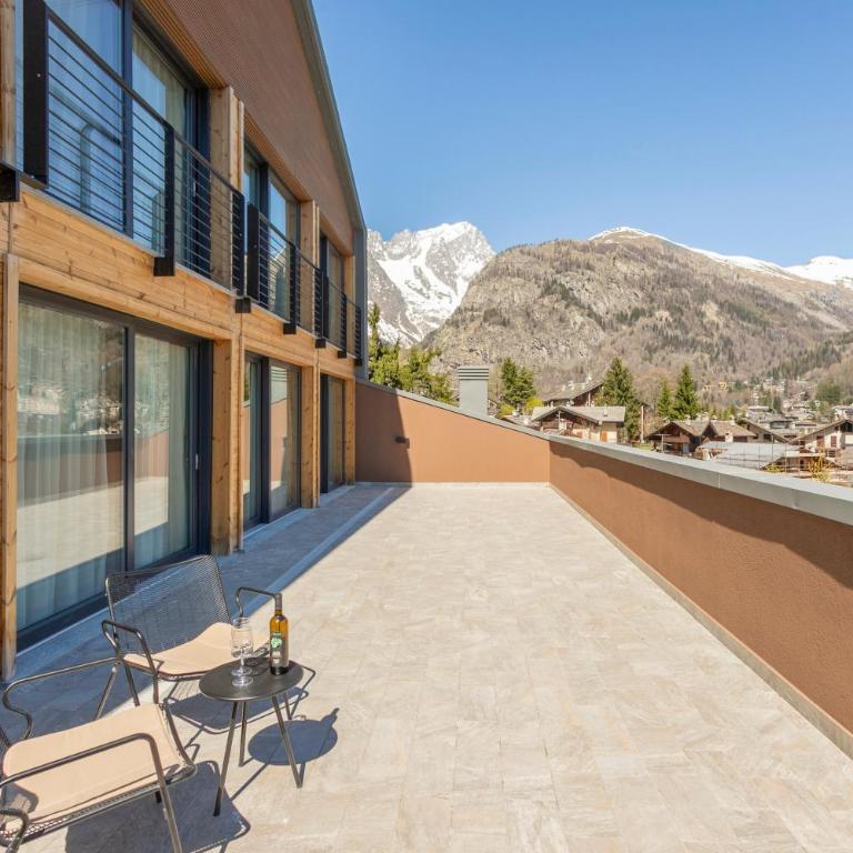 Le Mallet, Courmayeur, Alpine Homesuite - Appartamento con Terrazza - 23