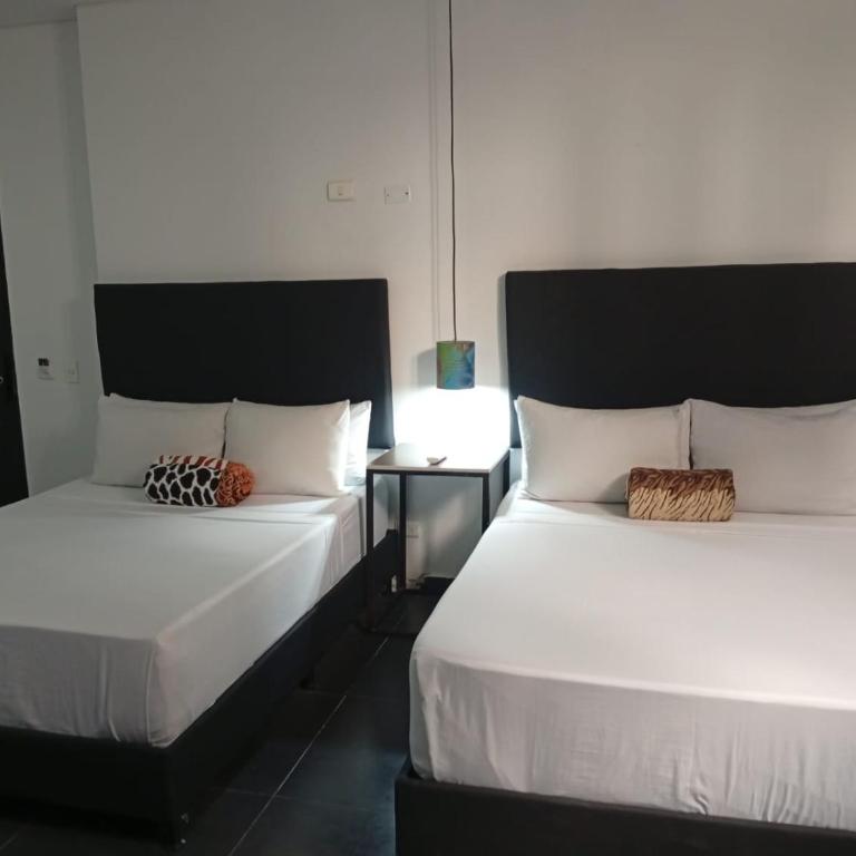 Hotel Medellin Arte - Habitación Doble - 2 camas dobles - 6