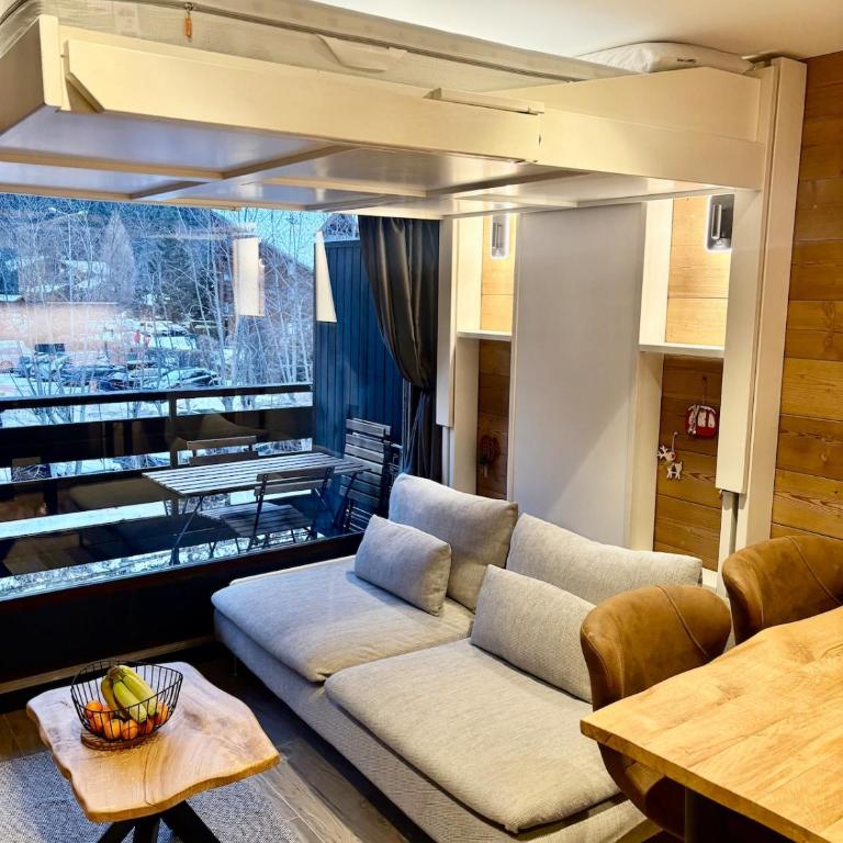 Studio premium face au Miage - Télécabines à 2 min à pied - Appartement avec Vue sur la Montagne - 6