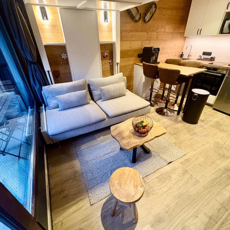 Studio premium face au Miage - Télécabines à 2 min à pied - Appartement avec Vue sur la Montagne - 5