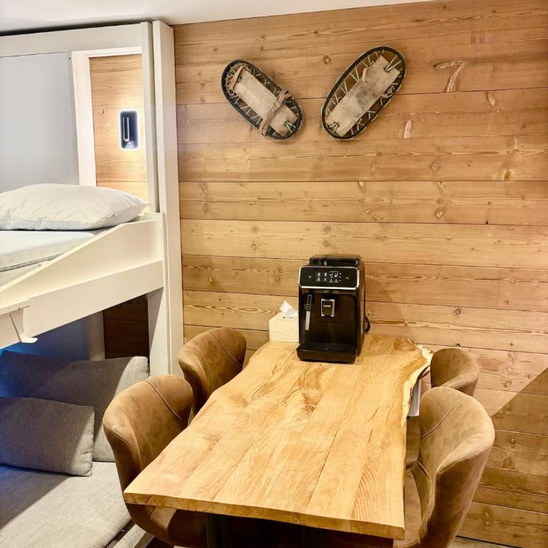 Studio premium face au Miage - Télécabines à 2 min à pied - Appartement avec Vue sur la Montagne - 8