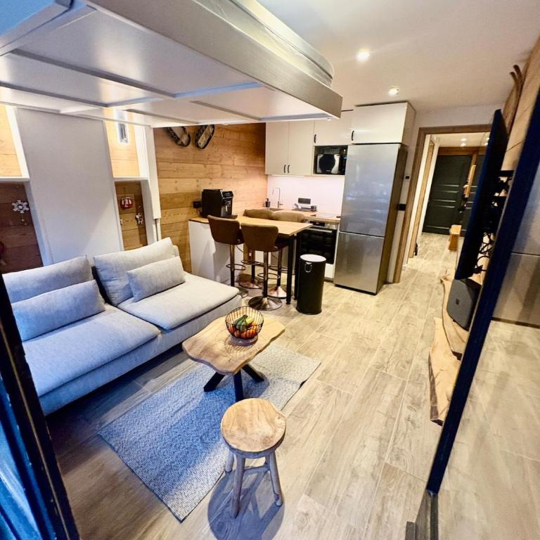 Studio premium face au Miage - Télécabines à 2 min à pied - Appartement avec Vue sur la Montagne - 3