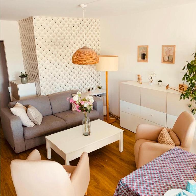 Magnifique T2 - Terrasse ensoleillée et parking privé - Appartement 1 Chambre - 2