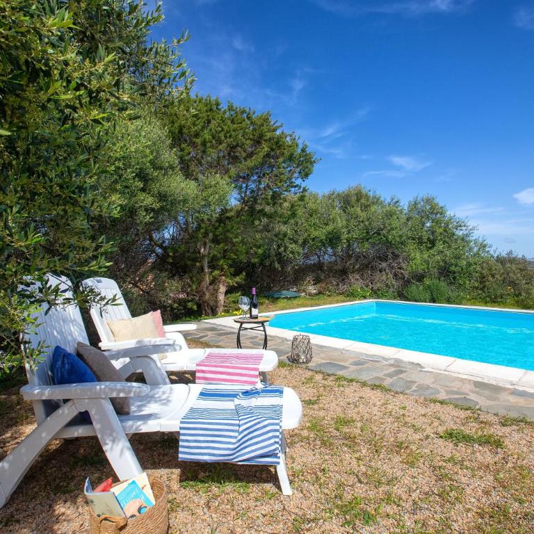 Itadhome - "Villino Calypso", con piscina, ampio giardino e BBQ, mare a 5min - Appartamento con 1 Camera da Letto e con Giardino - 43