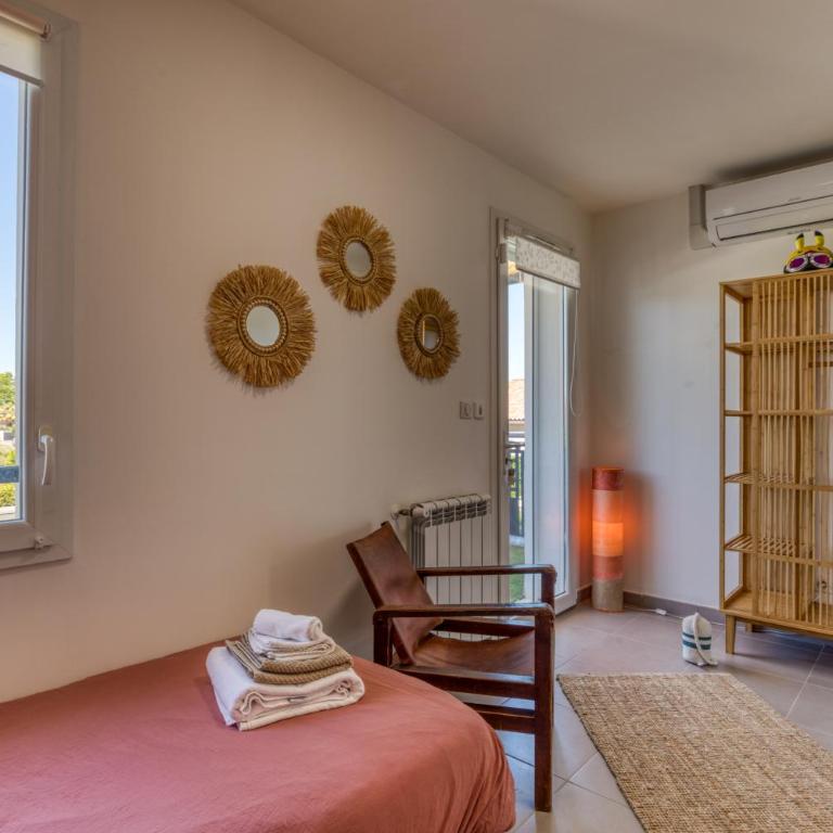 Villa cocoon avec piscine privée - proche plages & Montpellier - Villa 3 Chambres - 26